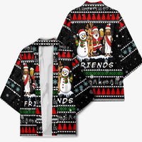 Santa Claus Jesus Friend of Christmas Kimono Xmas Holiday Patterns - Wonder Print Shop