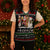 Santa Claus Jesus Friend of Christmas Knitted V-Neck Vest Xmas Holiday Patterns - Wonder Print Shop