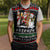 Santa Claus Jesus Friend of Christmas Knitted V-Neck Vest Xmas Holiday Patterns - Wonder Print Shop