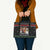 Santa Claus Jesus Friend of Christmas Leather Bag Xmas Holiday Patterns - Wonder Print Shop