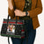 Santa Claus Jesus Friend of Christmas Leather Bag Xmas Holiday Patterns - Wonder Print Shop