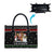Santa Claus Jesus Friend of Christmas Leather Bag Xmas Holiday Patterns - Wonder Print Shop