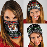 Santa Claus Jesus Friend of Christmas Neck Gaiter Xmas Holiday Patterns - Wonder Print Shop