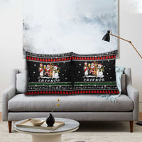 Santa Claus Jesus Friend of Christmas Pillow Cover Xmas Holiday Patterns - Wonder Print Shop