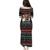 Santa Claus Jesus Friend of Christmas Puletasi Xmas Holiday Patterns - Wonder Print Shop