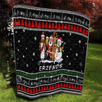 Santa Claus Jesus Friend of Christmas Quilt Xmas Holiday Patterns - Wonder Print Shop