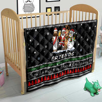 Santa Claus Jesus Friend of Christmas Quilt Xmas Holiday Patterns - Wonder Print Shop