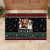 Santa Claus Jesus Friend of Christmas Rubber Doormat Xmas Holiday Patterns - Wonder Print Shop
