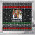Santa Claus Jesus Friend of Christmas Shower Curtain Xmas Holiday Patterns - Wonder Print Shop