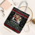 Santa Claus Jesus Friend of Christmas Tote Bag Xmas Holiday Patterns - Wonder Print Shop