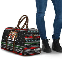 Santa Claus Jesus Friend of Christmas Travel Bag Xmas Holiday Patterns - Wonder Print Shop