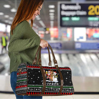 Santa Claus Jesus Friend of Christmas Travel Bag Xmas Holiday Patterns - Wonder Print Shop