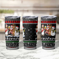 Santa Claus Jesus Friend of Christmas Tumbler Cup Xmas Holiday Patterns - Wonder Print Shop