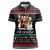 Santa Claus Jesus Friend of Christmas Women Polo Shirt Xmas Holiday Patterns - Wonder Print Shop