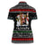 Santa Claus Jesus Friend of Christmas Women Polo Shirt Xmas Holiday Patterns - Wonder Print Shop