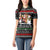 Santa Claus Jesus Friend of Christmas Women Polo Shirt Xmas Holiday Patterns - Wonder Print Shop
