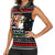 Santa Claus Jesus Friend of Christmas Women Sleeveless Polo Shirt Xmas Holiday Patterns - Wonder Print Shop