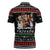 Santa Claus Jesus Friend of Christmas Zipper Polo Shirt Xmas Holiday Patterns - Wonder Print Shop