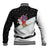 Santa Claus Ski My Life Is Going Downhill Christmas Baseball Jacket Xmas Holiday Patterns - Wonder Print Shop