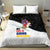 Santa Claus Ski My Life Is Going Downhill Christmas Bedding Set Xmas Holiday Patterns - Wonder Print Shop