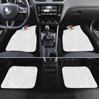 Santa Claus Ski My Life Is Going Downhill Christmas Car Mats Xmas Holiday Patterns - Wonder Print Shop