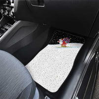 Santa Claus Ski My Life Is Going Downhill Christmas Car Mats Xmas Holiday Patterns - Wonder Print Shop