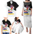 Santa Claus Ski My Life Is Going Downhill Christmas Family Matching Puletasi and Hawaiian Shirt Xmas Holiday Patterns - Wonder Print Shop