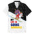 Santa Claus Ski My Life Is Going Downhill Christmas Family Matching Puletasi and Hawaiian Shirt Xmas Holiday Patterns - Wonder Print Shop