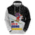 Santa Claus Ski My Life Is Going Downhill Christmas Hoodie Xmas Holiday Patterns - Wonder Print Shop