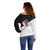Santa Claus Ski My Life Is Going Downhill Christmas Off Shoulder Sweater Xmas Holiday Patterns - Wonder Print Shop