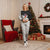 Santa Claus Ski My Life Is Going Downhill Christmas Pajama Set Xmas Holiday Patterns - Wonder Print Shop