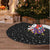 Santa Claus Ski My Life Is Going Downhill Christmas Tree Skirt Xmas Holiday Patterns - Wonder Print Shop
