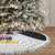 Santa Claus Ski My Life Is Going Downhill Christmas Tree Skirt Xmas Holiday Patterns - Wonder Print Shop