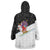 Santa Claus Ski My Life Is Going Downhill Christmas Wearable Blanket Hoodie Xmas Holiday Patterns - Wonder Print Shop