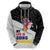 Santa Claus Ski My Life Is Going Downhill Christmas Zip Hoodie Xmas Holiday Patterns - Wonder Print Shop