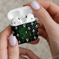 Louisiana USA Symbols Pattern Christmas AirPods Case Xmas Holiday Patterns - Wonder Print Shop