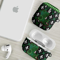 Louisiana USA Symbols Pattern Christmas AirPods Case Xmas Holiday Patterns - Wonder Print Shop