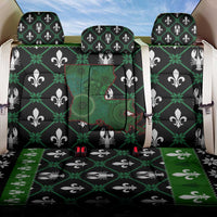 Louisiana USA Symbols Pattern Christmas Back Car Seat Cover Xmas Holiday Patterns - Wonder Print Shop