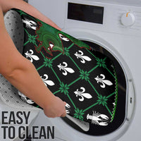 Louisiana USA Symbols Pattern Christmas Bathroom Set Xmas Holiday Patterns - Wonder Print Shop