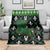 Louisiana USA Symbols Pattern Christmas Blanket Xmas Holiday Patterns - Wonder Print Shop