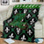 Louisiana USA Symbols Pattern Christmas Blanket Xmas Holiday Patterns - Wonder Print Shop
