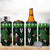 Louisiana USA Symbols Pattern Christmas 4 in 1 Can Cooler Tumbler Xmas Holiday Patterns - Wonder Print Shop