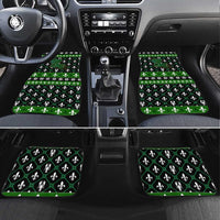 Louisiana USA Symbols Pattern Christmas Car Mats Xmas Holiday Patterns - Wonder Print Shop