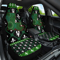 Louisiana USA Symbols Pattern Christmas Car Seat Cover Xmas Holiday Patterns - Wonder Print Shop