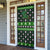 Louisiana USA Symbols Pattern Christmas Door Cover Xmas Holiday Patterns - Wonder Print Shop