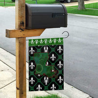 Louisiana USA Symbols Pattern Christmas Garden Flag Xmas Holiday Patterns - Wonder Print Shop