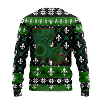 Louisiana USA Symbols Pattern Christmas Ugly Christmas Sweater Xmas Holiday Patterns - Wonder Print Shop