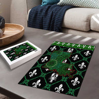 Louisiana USA Symbols Pattern Christmas Puzzle Xmas Holiday Patterns - Wonder Print Shop
