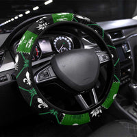 Louisiana USA Symbols Pattern Christmas Steering Wheel Cover Xmas Holiday Patterns - Wonder Print Shop