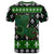 Louisiana USA Symbols Pattern Christmas T Shirt Xmas Holiday Patterns - Wonder Print Shop